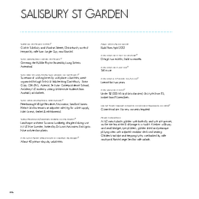 Salisbury St Garden