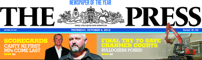 Christchurch Press Infographic: 4 October 2012 (2)