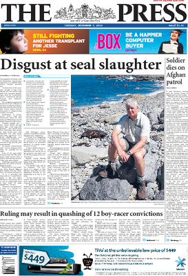 Christchurch Press 7 December 2010