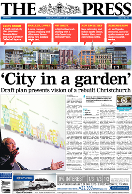Christchurch Press 12 August 2011