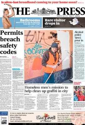 Christchurch Press 3 July 2013