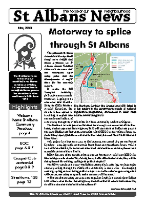 St Albans News, May 2013
