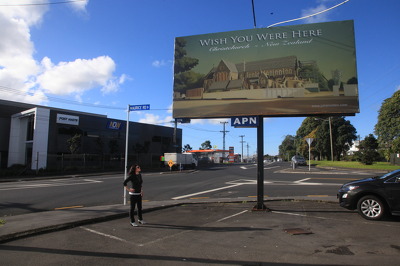 ChristChurch Cathedral Auckland Billboard 2