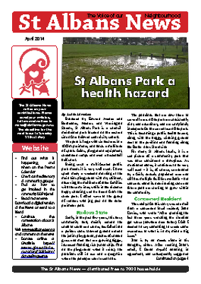 St Albans News, April 2014