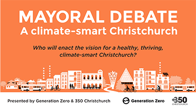 Audio Recording - Mayoral Debate: A climate-smart Christchurch