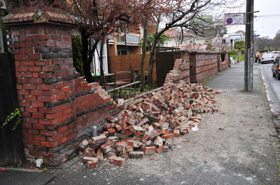 Photo of damage in Canterbury, taken by John Weeber (12)